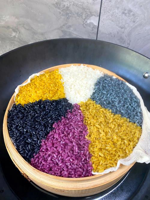 糯米饭的制作方法，彩色糯米饭的制作方法？