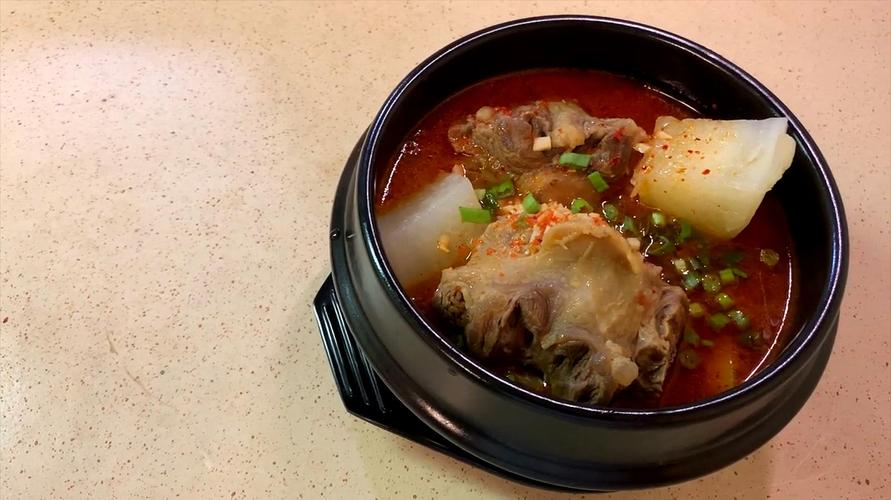 韩式牛尾汤的做法，韩式牛尾汤的做法视频