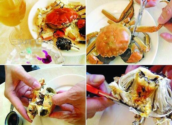 大闸蟹最简单的吃法，手把手教你大闸蟹的正确吃法