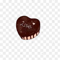 爱心巧克力蛋糕？爱心巧克力蛋糕怎么画？