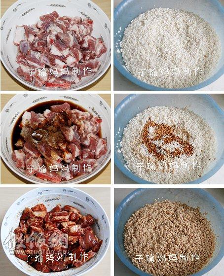 鲜肉粽子的配料和做法，鲜肉粽子的配料和做法馅料怎么做