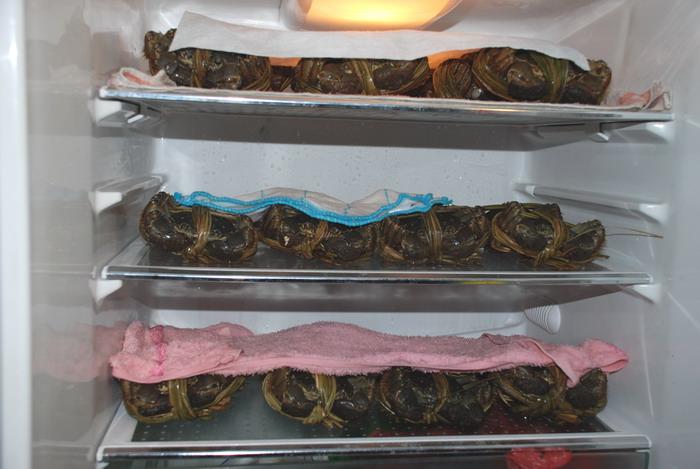 大闸蟹保存方法冰箱怎么时间长，大闸蟹放冰箱怎样保存时间更久